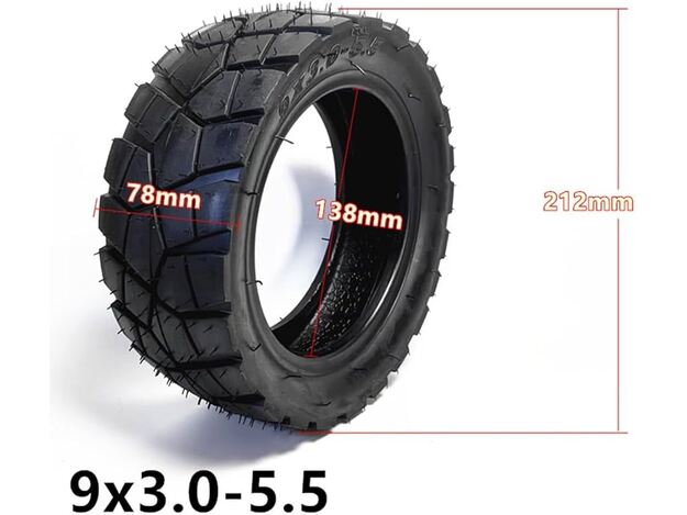 Padanga 9x3.0-5.5 Elektriniam paspirtukui