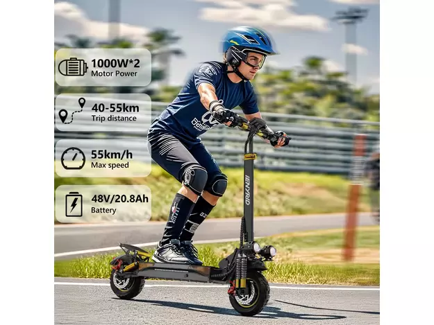 Elektrinis paspirtukas iENYRID ES6 / 2000 W / 48 V / 20.8 Ah / 55 km/h 12