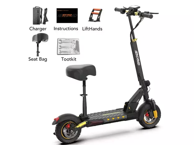 Elektrinis paspirtukas iENYRID M4 PRO S+ / 800 W / 48 V / 12.5 Ah / 45 km/h 5