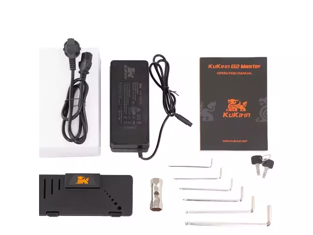Elektrinis paspirtukas KUGOO KuKrin G2 MASTER / 2000 W / 52 V / 20.8 Ah / 70 km/h 11