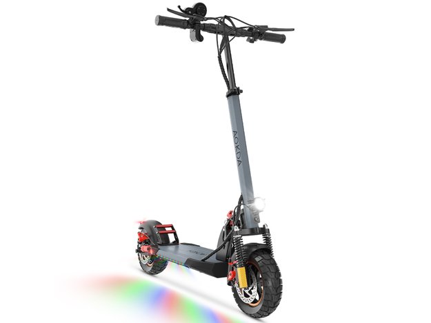 Elektrinis paspirtukas AOKDA A1  / 800w galia / 12.5Ah baterija / 10 padangos / 45km/h maksimalus greitis