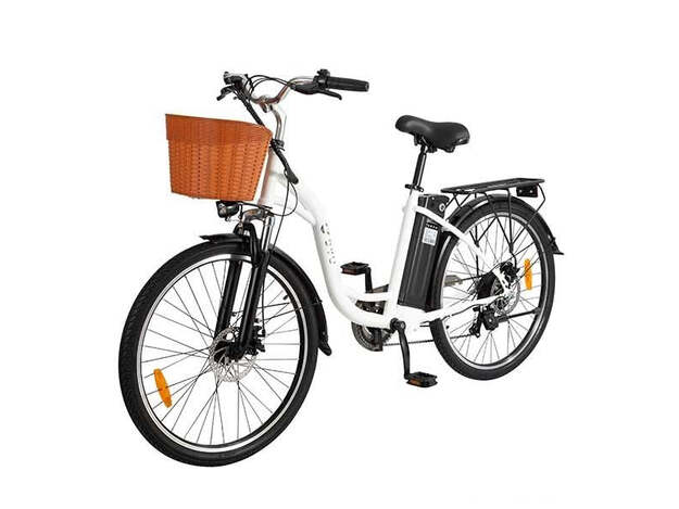 Elektrinis dviratis DYU C6 / 26″ ratais / 350 W / 36 V / 12.5 Ah / 25 km/h