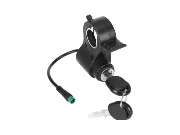 KuKirin G2 Pro / G2 Max akseleratorius (gazo rankenėlė) su užvedimo spynele ir raktais
