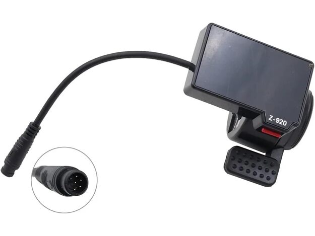 KUGOO KIRIN M4 PRO ELEKTRINIO PASPIRTUKO/ DVIRAČIO 6 kontaktų LCD Z-920 EKRANAS 48V