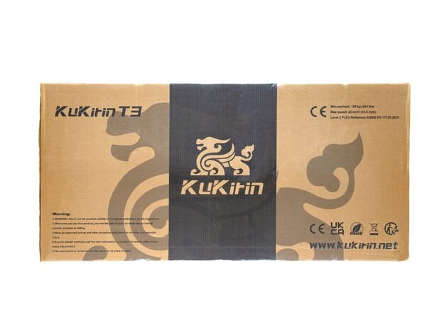 KuKirin T3 elektrinis paspirtukas – 800W | iki 45 km/h | iki 58 km 10