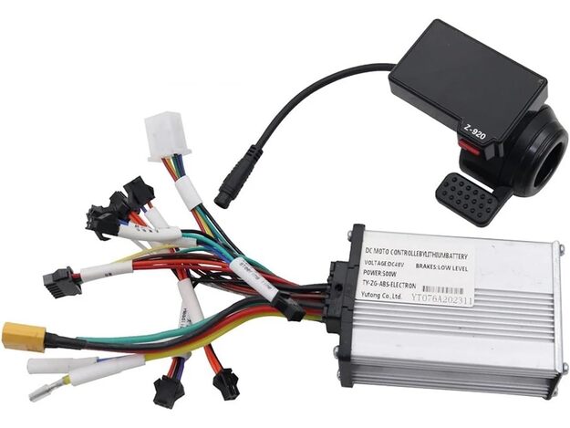 KUGOO KIRIN M4 PRO ELEKTRINIO PASPIRTUKO/ DVIRAČIO 6 kontaktų LCD Z-920 EKRANAS + Kontroleris 500W 48V 1