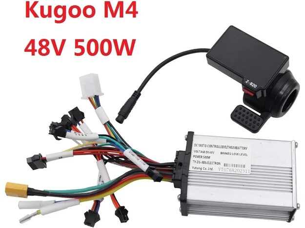 KUGOO KIRIN M4 PRO ELEKTRINIO PASPIRTUKO/ DVIRAČIO 6 kontaktų LCD Z-920 EKRANAS + Kontroleris 500W 48V 2