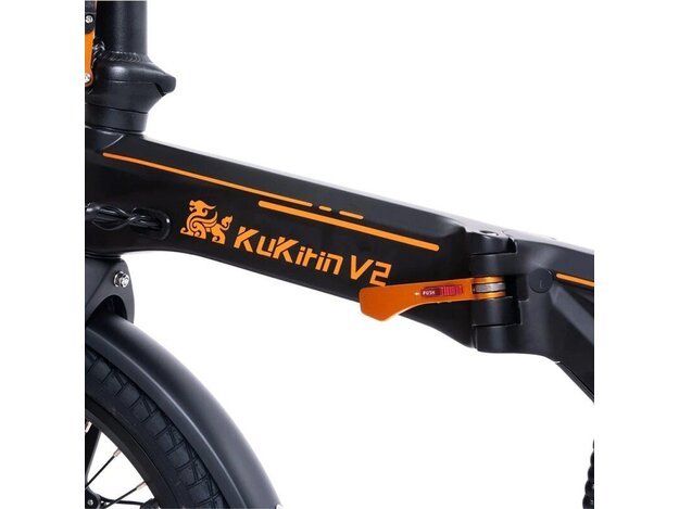 KUGOO KuKirin V2 Sulankstomas elektrinis dviratis. Ratai 20col/ 7.5Ah/ 25km/h 